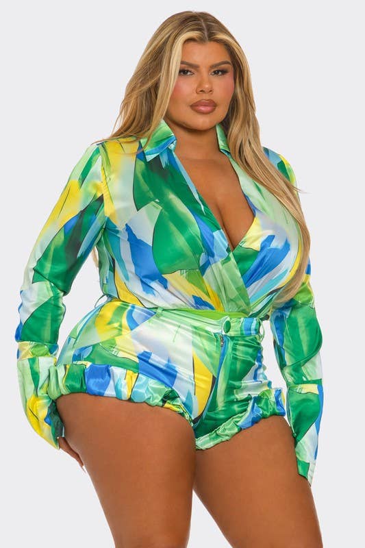 Sunburst Juicy Shorts Set