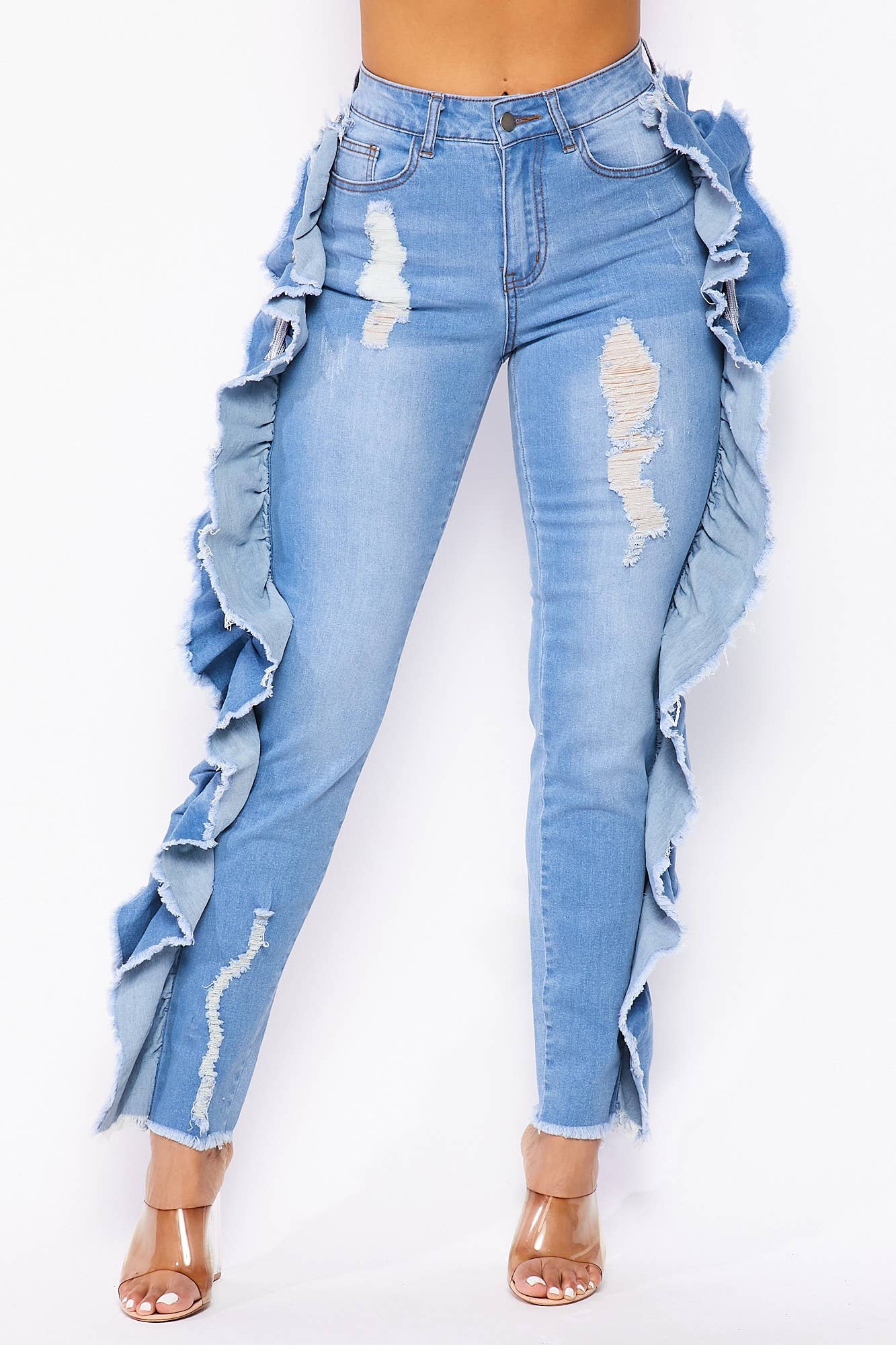 Ruff Around the Edges Jeans