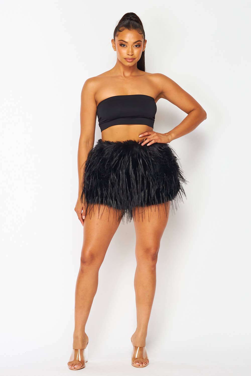 Perfectly Plush Shaggy Faux Fur Shorts