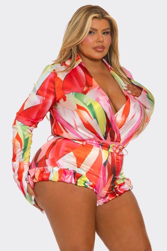 Sunburst Juicy Shorts Set