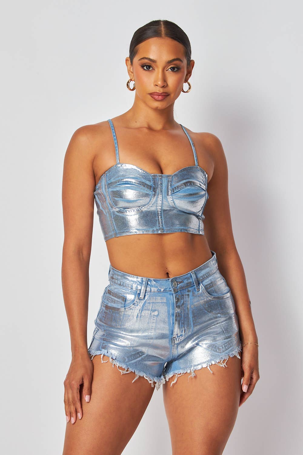 Imani Metallic Set