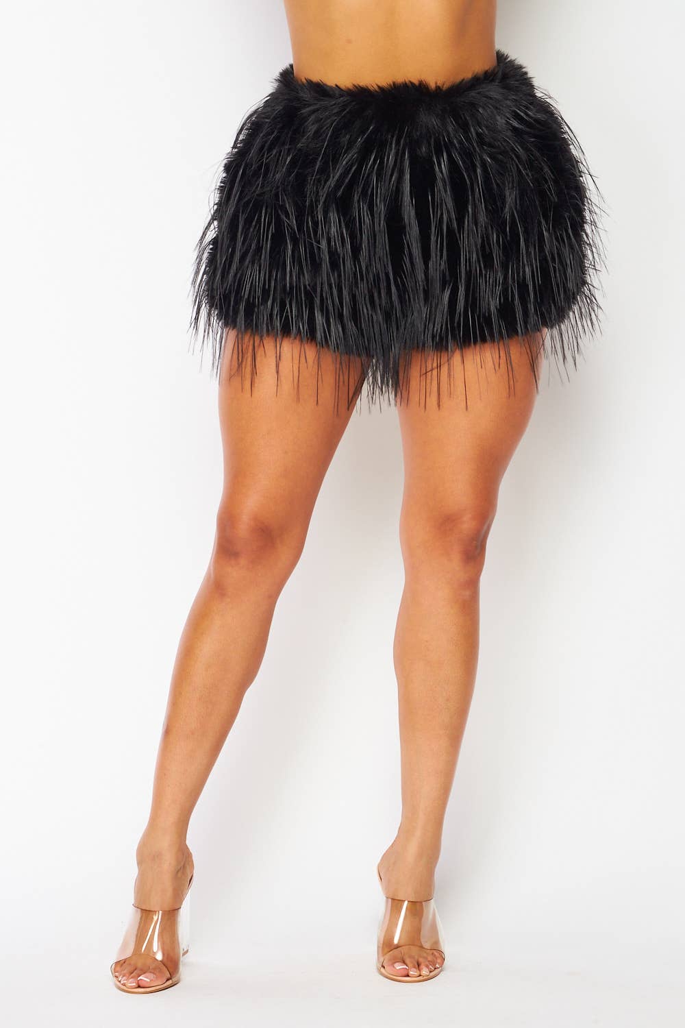 Perfectly Plush Shaggy Faux Fur Shorts