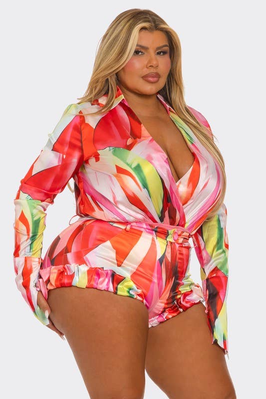 Sunburst Juicy Shorts Set