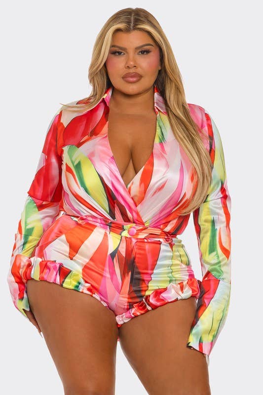 Sunburst Juicy Shorts Set