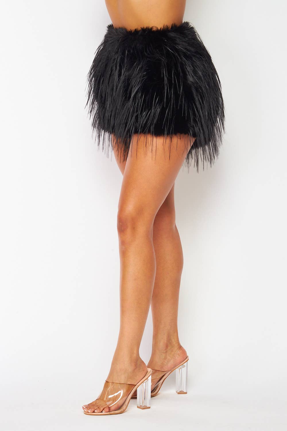 Perfectly Plush Shaggy Faux Fur Shorts