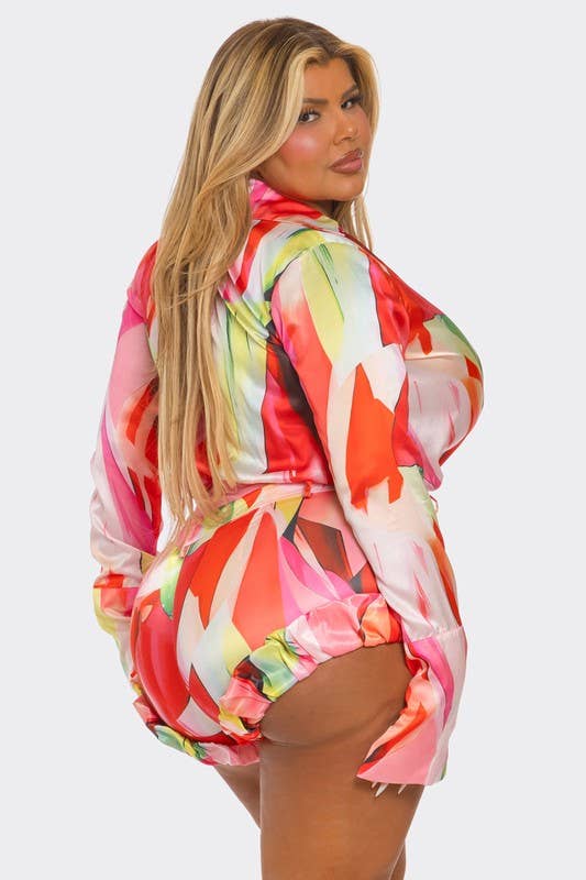 Sunburst Juicy Shorts Set